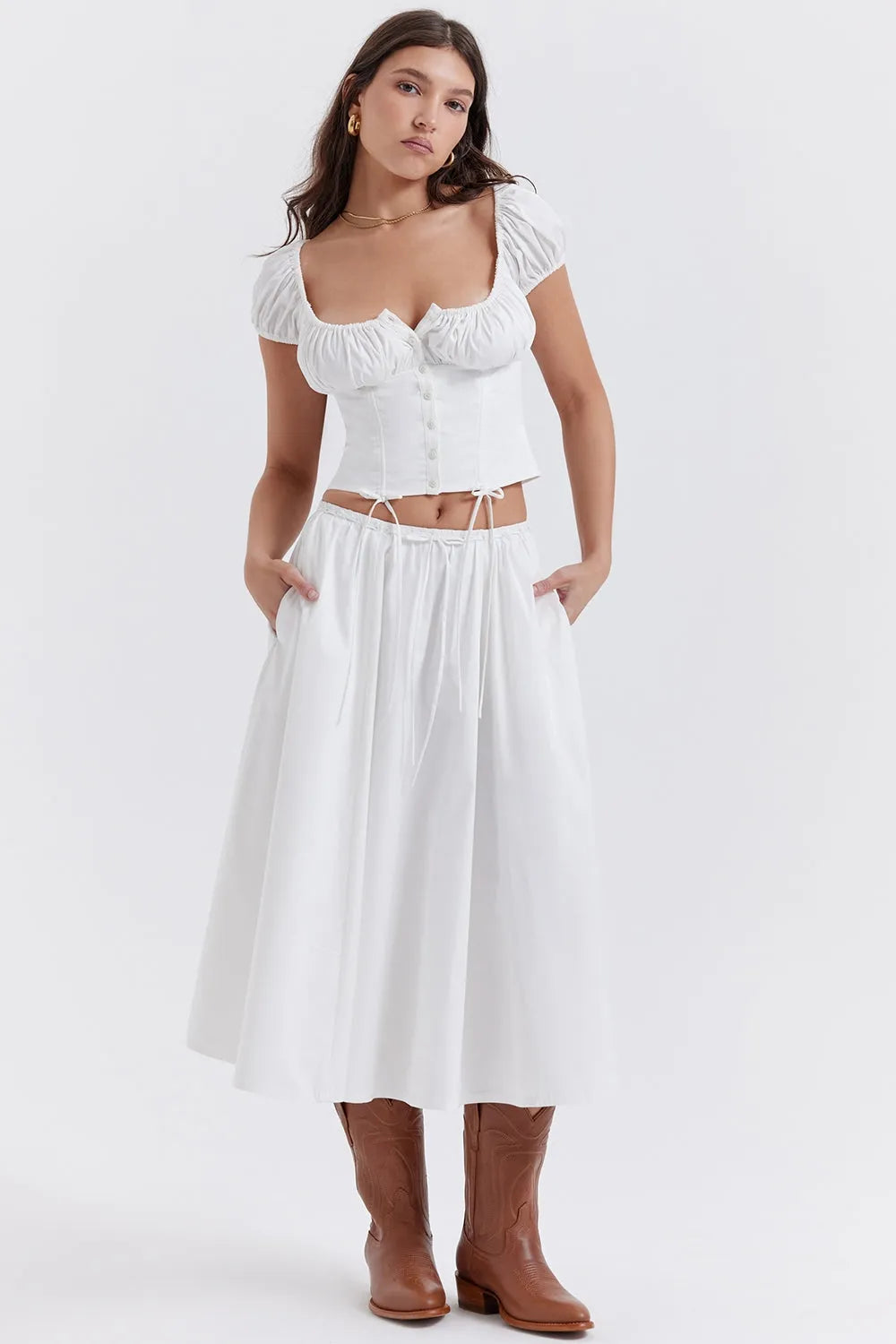 Corset Luna para mujer con acabado premium y estructura firme - Veliara