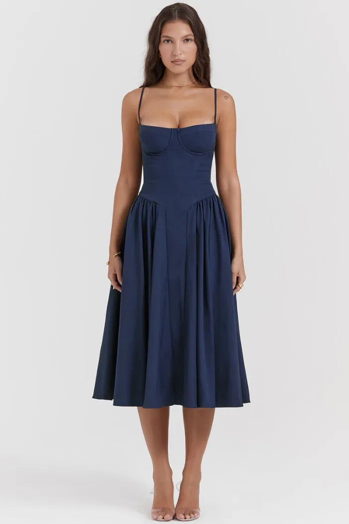 vestidos vestido midi vestido elegante vestido casual
Veliara store Veliara moldeadores shein vestidos vestido fiesta vestido sencillo vestido para graduacion vestido azul vestido azul petroleo vestido con corset