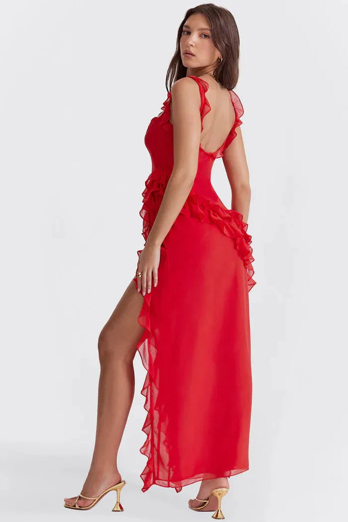 vestidos vestido largo vestido midi vestido elegante vestido casual
Veliara store Veliara moldeadores shein vestidos vestido rojo vestido sexy vestido con abertura vestido fiesta