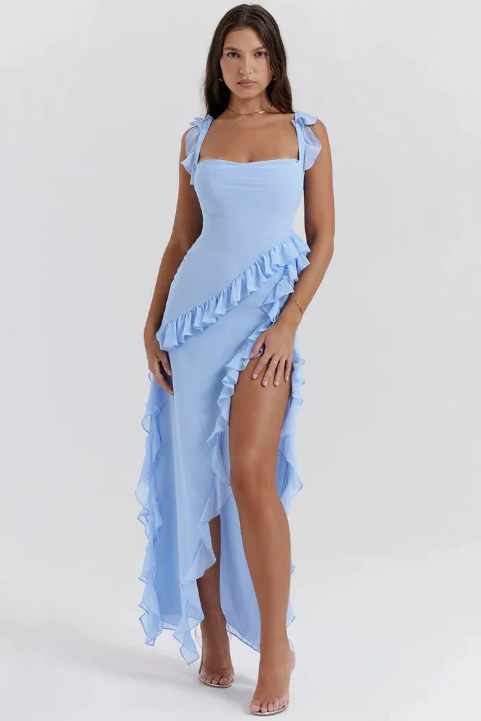 vestidos vestido largo vestido midi vestido elegante vestido casual
Veliara store Veliara moldeadores shein vestidos vestido azul vestido azul claro vestido sexy vestido con abertura vestido fiesta