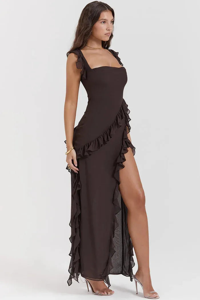 vestidos vestido largo vestido midi vestido elegante vestido casual
Veliara store Veliara moldeadores shein vestidos vestido maron vestido sexy vestido con abertura vestido fiesta