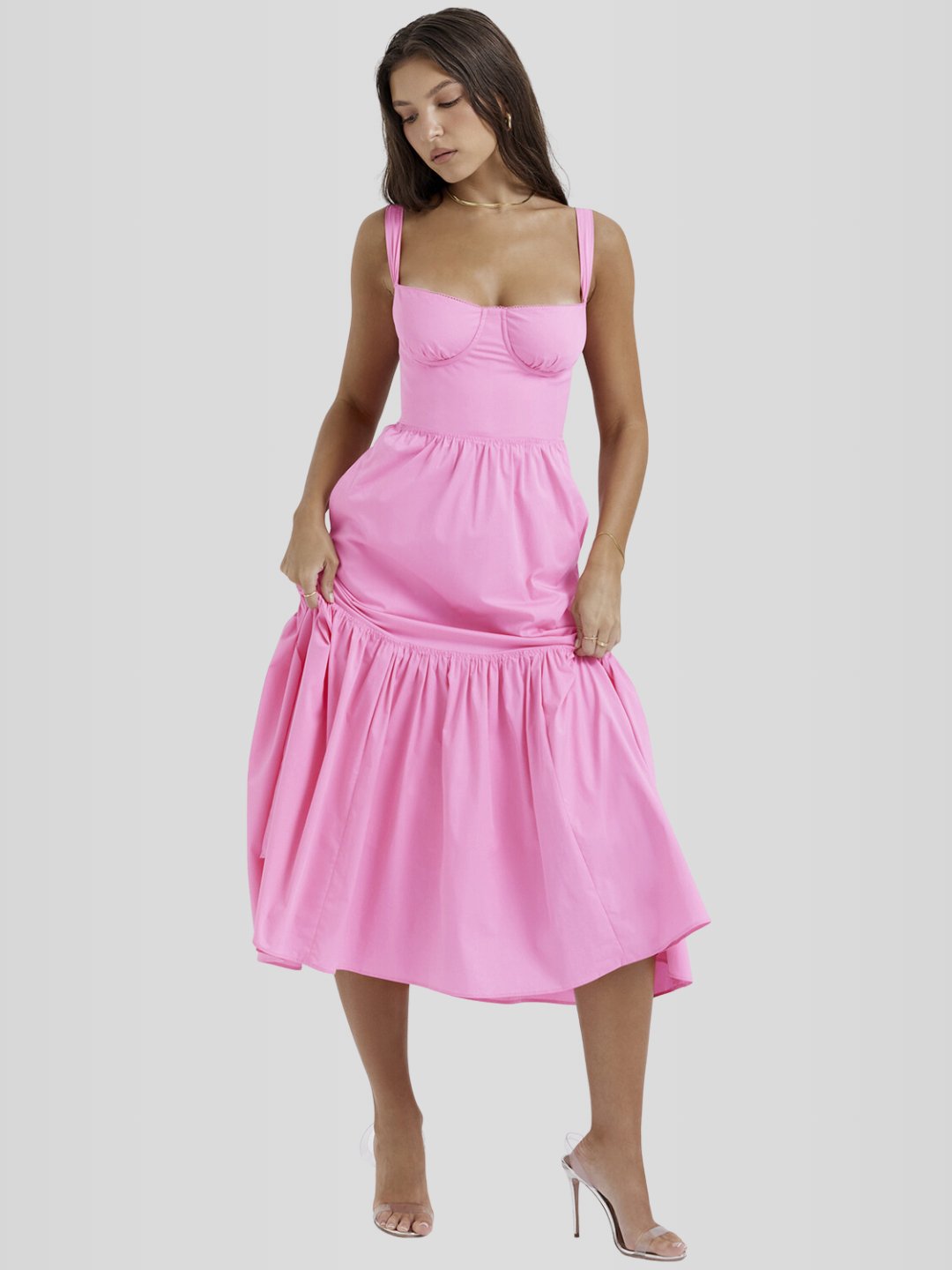 vestidos vestido mid vestido elegante vestido casual
Veliara store Veliara moldeadores shein vestidos vestido rosa vestido primavera