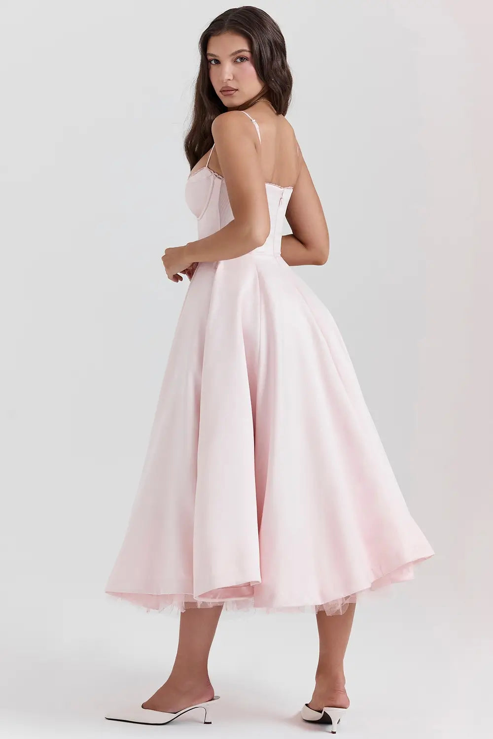 Vestido Midi Cloe - Moldea la Cintura | Doble Capa