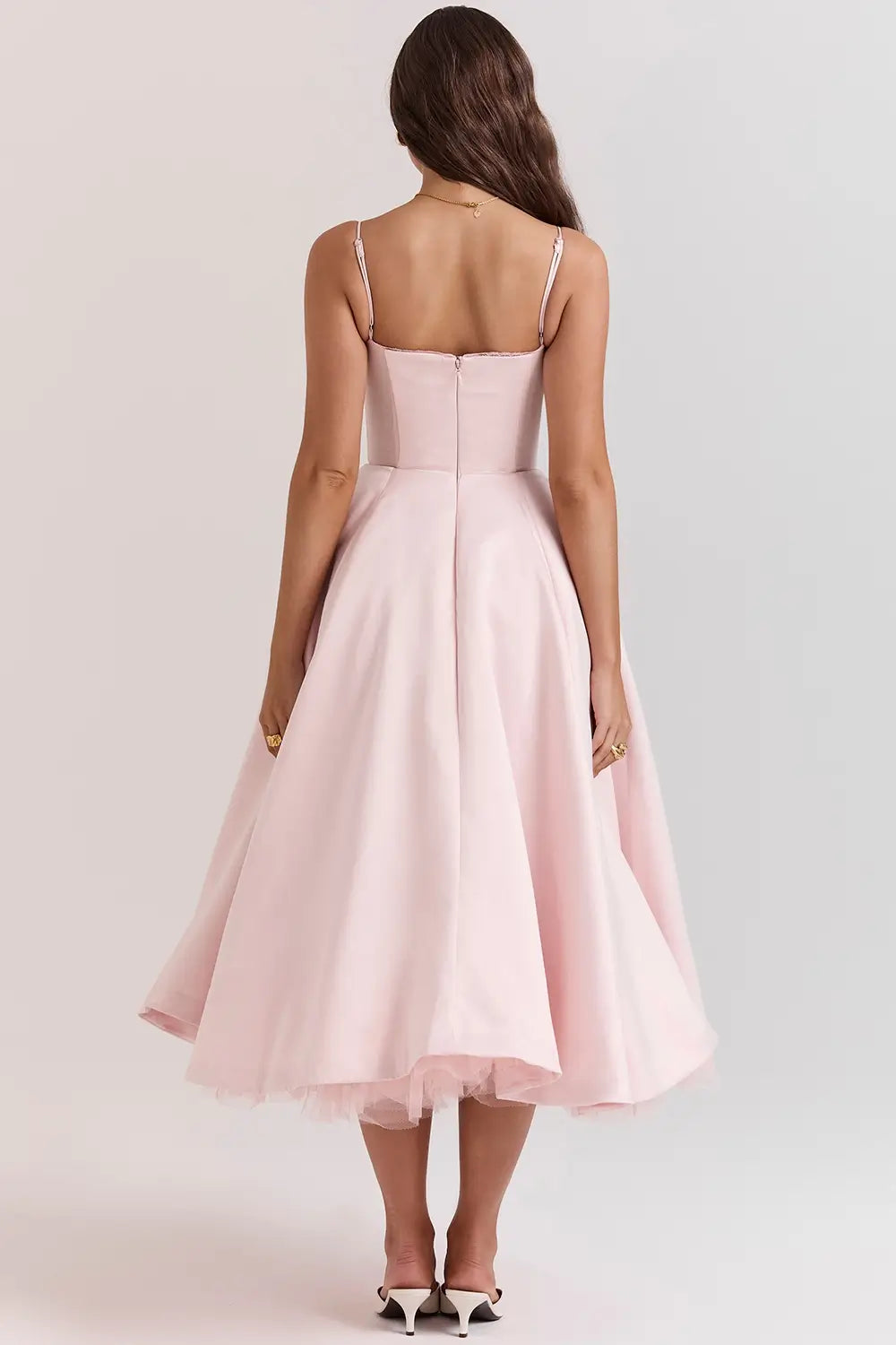 Vestido Midi Cloe - Moldea la Cintura | Doble Capa