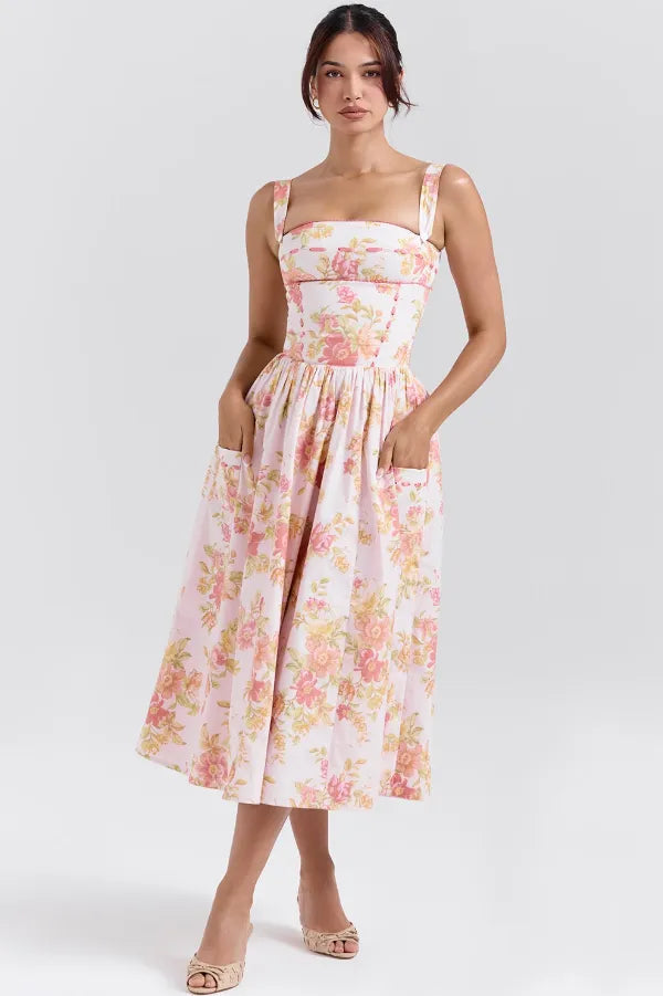 vestidos  vestido midi vestido elegante vestido casual
Veliara store Veliara moldeadores shein vestidos  vestido bolsillos vestido floral