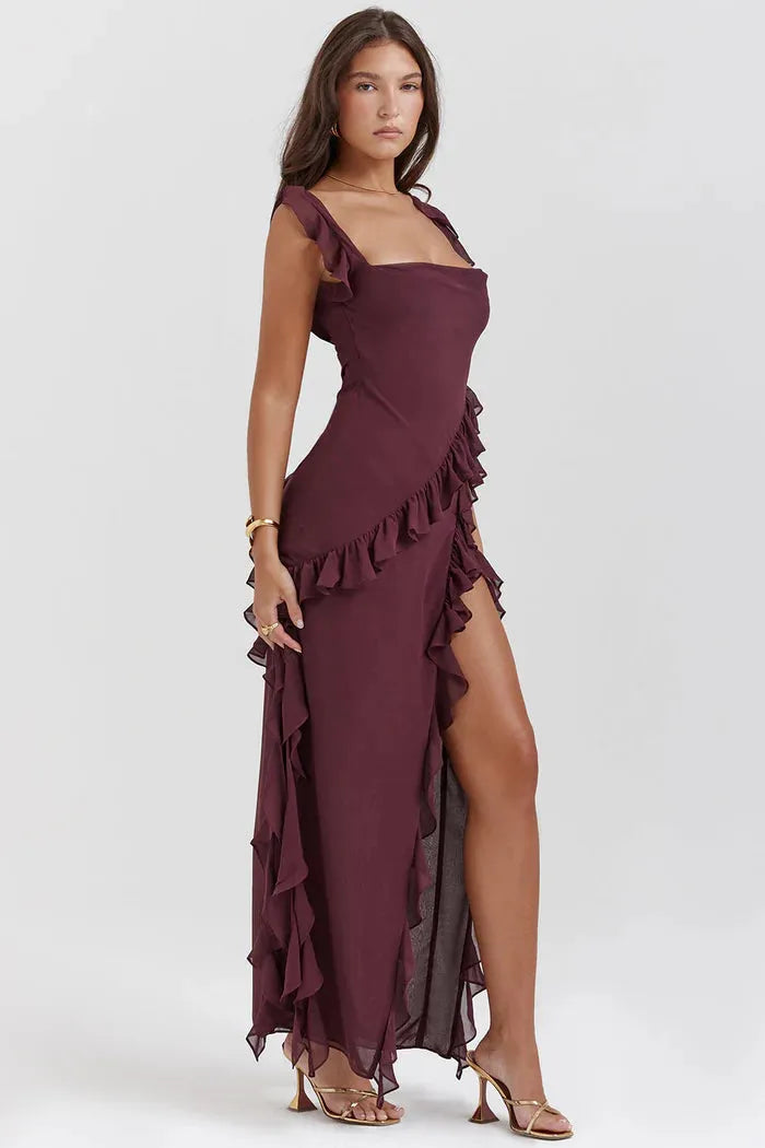 vestidos  vestido largo vestido midi vestido elegante  vestido casual
Veliara store Veliara moldeadores shein vestidos vestido maron vestido sexy vestido con abertura  vestido fiesta 
