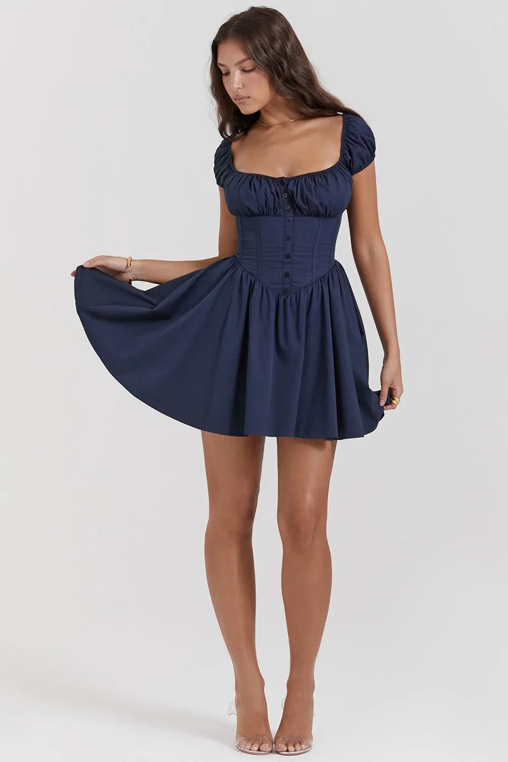 vestidos vestido corto  vestido casual
Veliara store Veliara moldeadores shein vestidos vestido azul vestido azul petroleo vestido fiesta  vestido con corset vestido primavera 