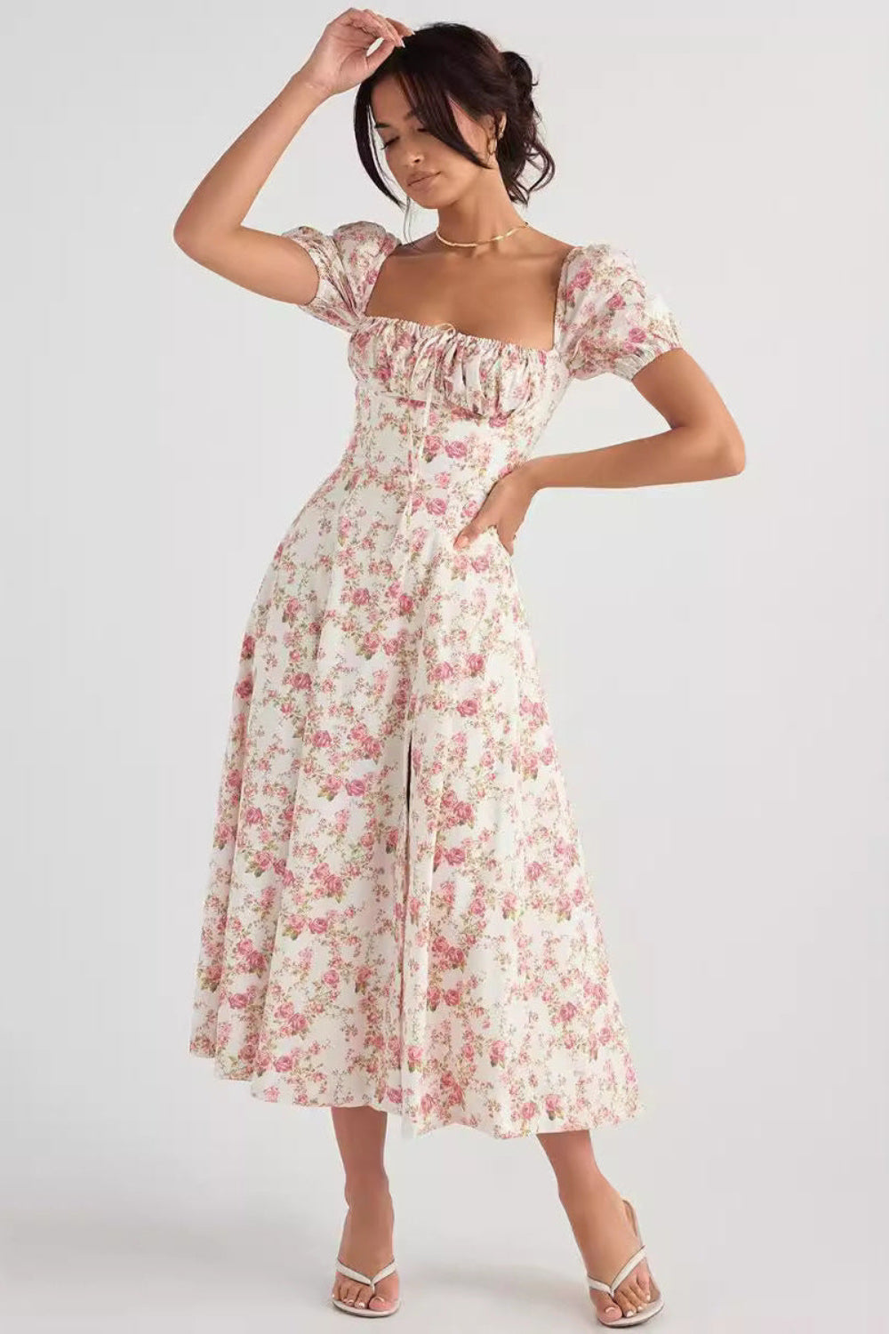 vestidos  vestido midi  vestido casual vestido elegante
Veliara store Veliara moldeadores shein vestidos  vestido fiesta  vestido floral  vestido estilo europeo vestido primavera