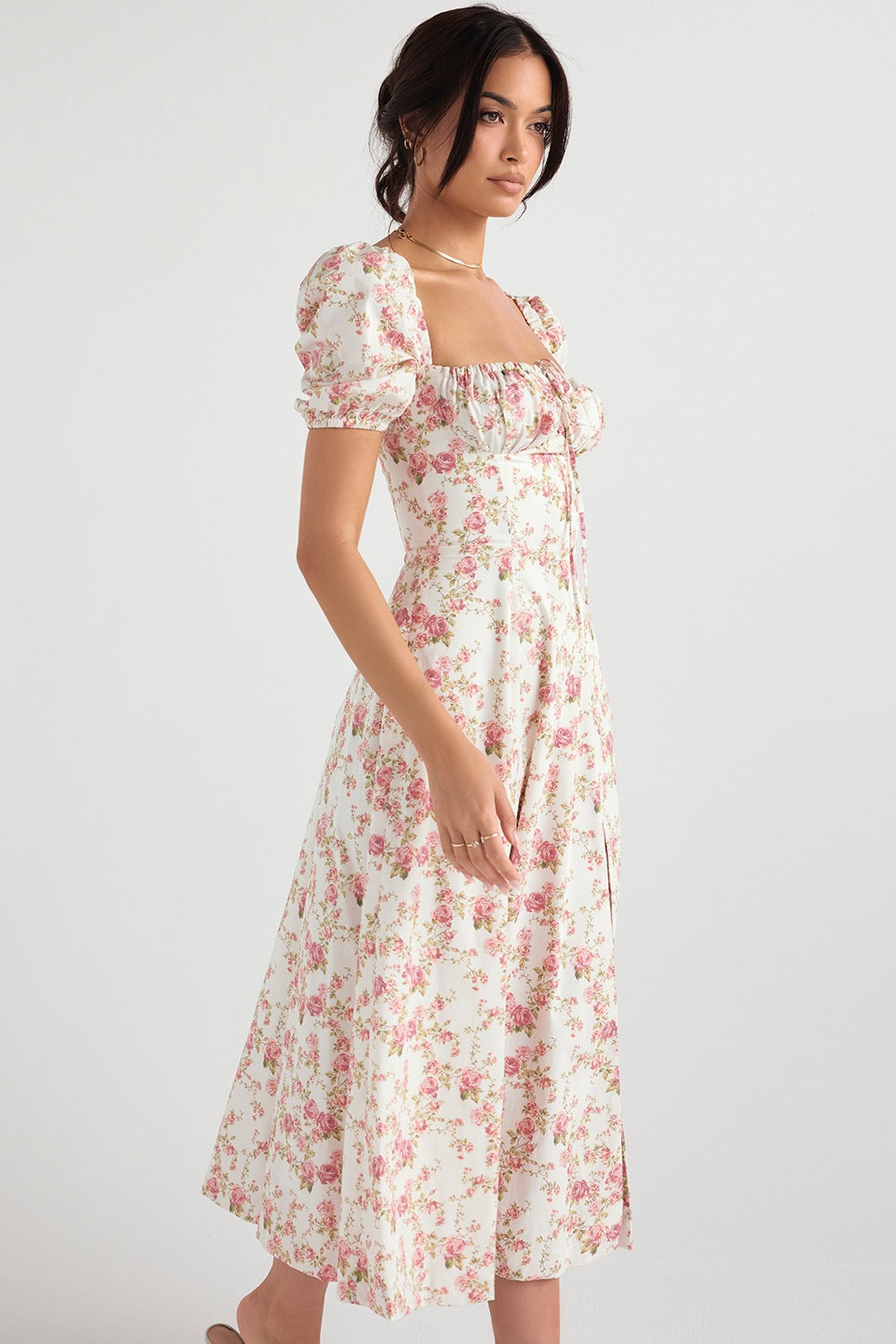 vestidos  vestido midi  vestido casual vestido elegante
Veliara store Veliara moldeadores shein vestidos  vestido fiesta  vestido floral  vestido estilo europeo vestido primavera