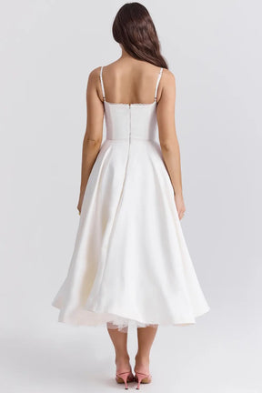 Vestido Midi Cloe - Moldea la Cintura | Doble Capa