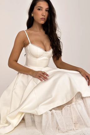 Vestido Midi Cloe - Moldea la Cintura | Doble Capa