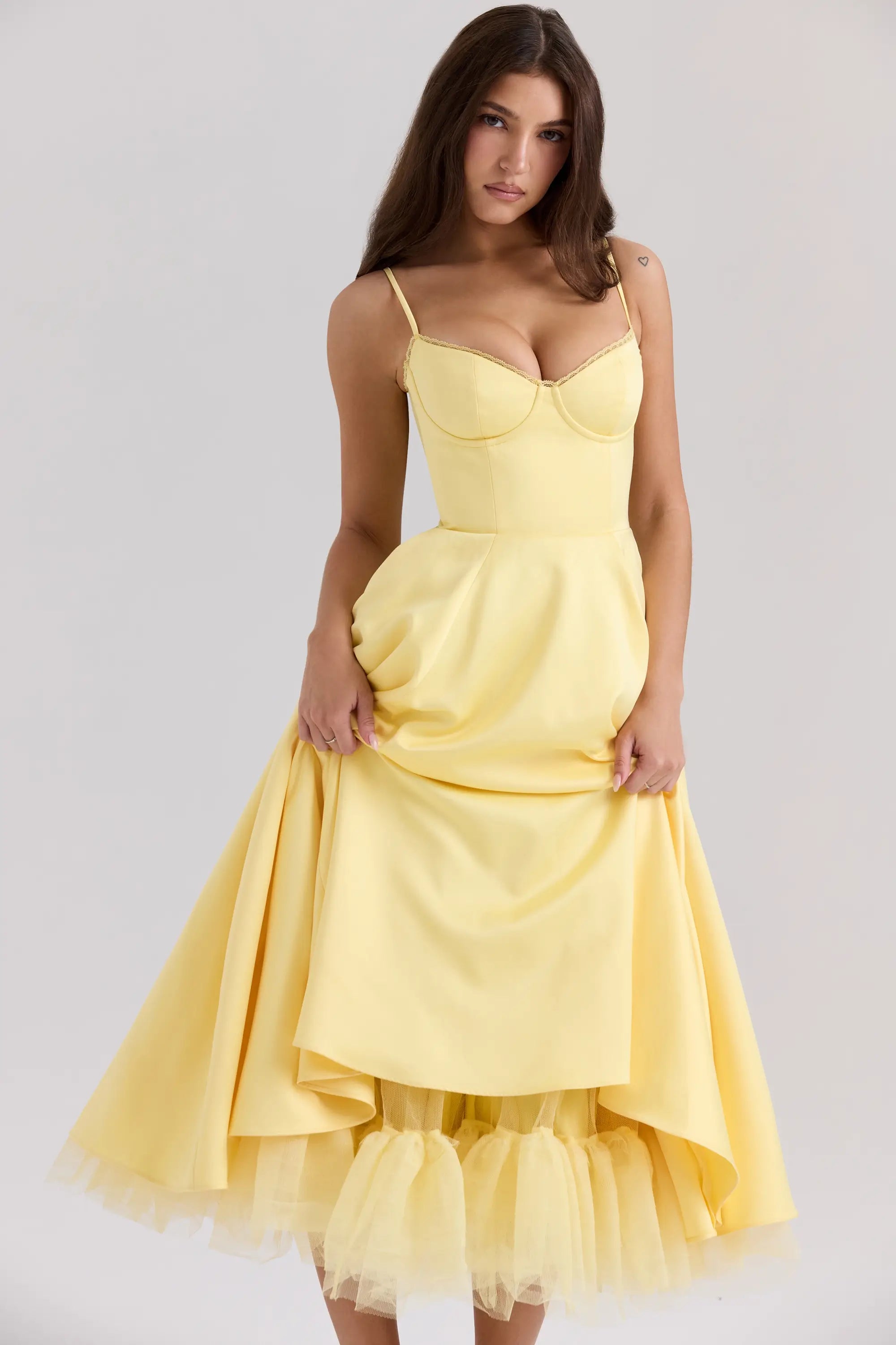 Vestido Midi Cloe - Moldea la Cintura | Doble Capa