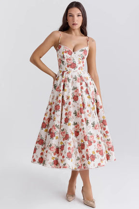 Vestido Midi Cloe - Moldea la Cintura | Doble Capa