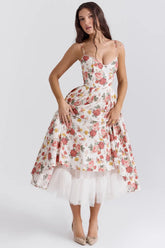 Vestido Midi Cloe - Moldea la Cintura | Doble Capa