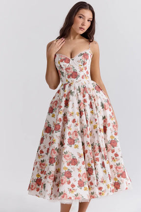 Vestido Midi Cloe - Moldea la Cintura | Doble Capa