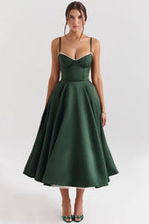 Vestido Midi Cloe - Moldea la Cintura | Doble Capa